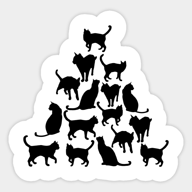 Cats Sticker by JuliaBadeeva